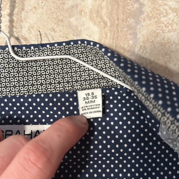 Men’s Medium Blue Dress Shirt - Picture 3 of 3